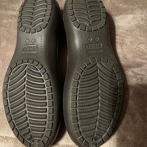 Crocs  brown flat dress/ work shoes new without tag